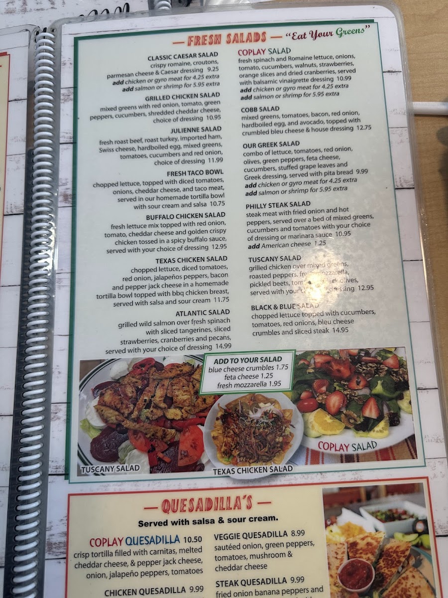 Coplay Eatery Menu - Image 5